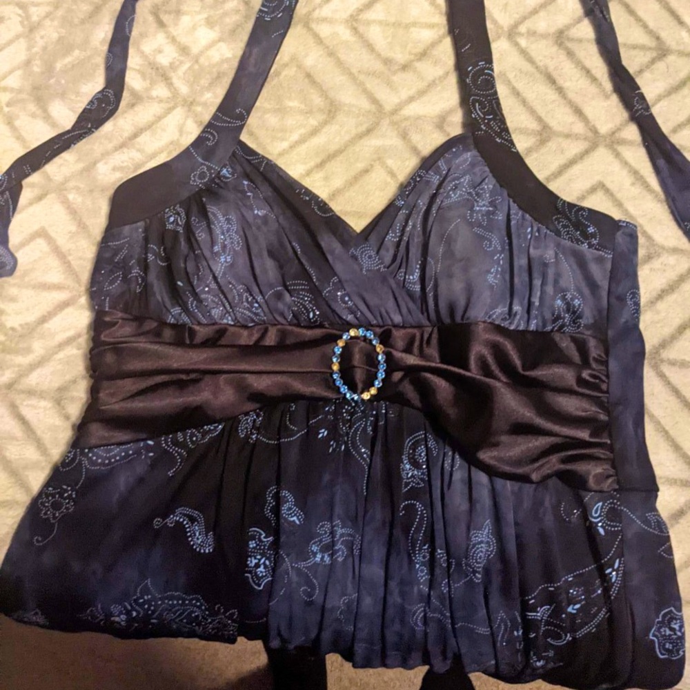 Blue Sparkle Dress